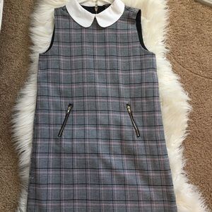 Adorable girls plaid dress